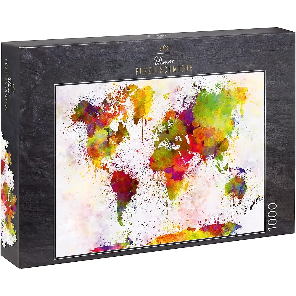 Ulmer Puzzleschmiede Bunte Welt 1000Teile