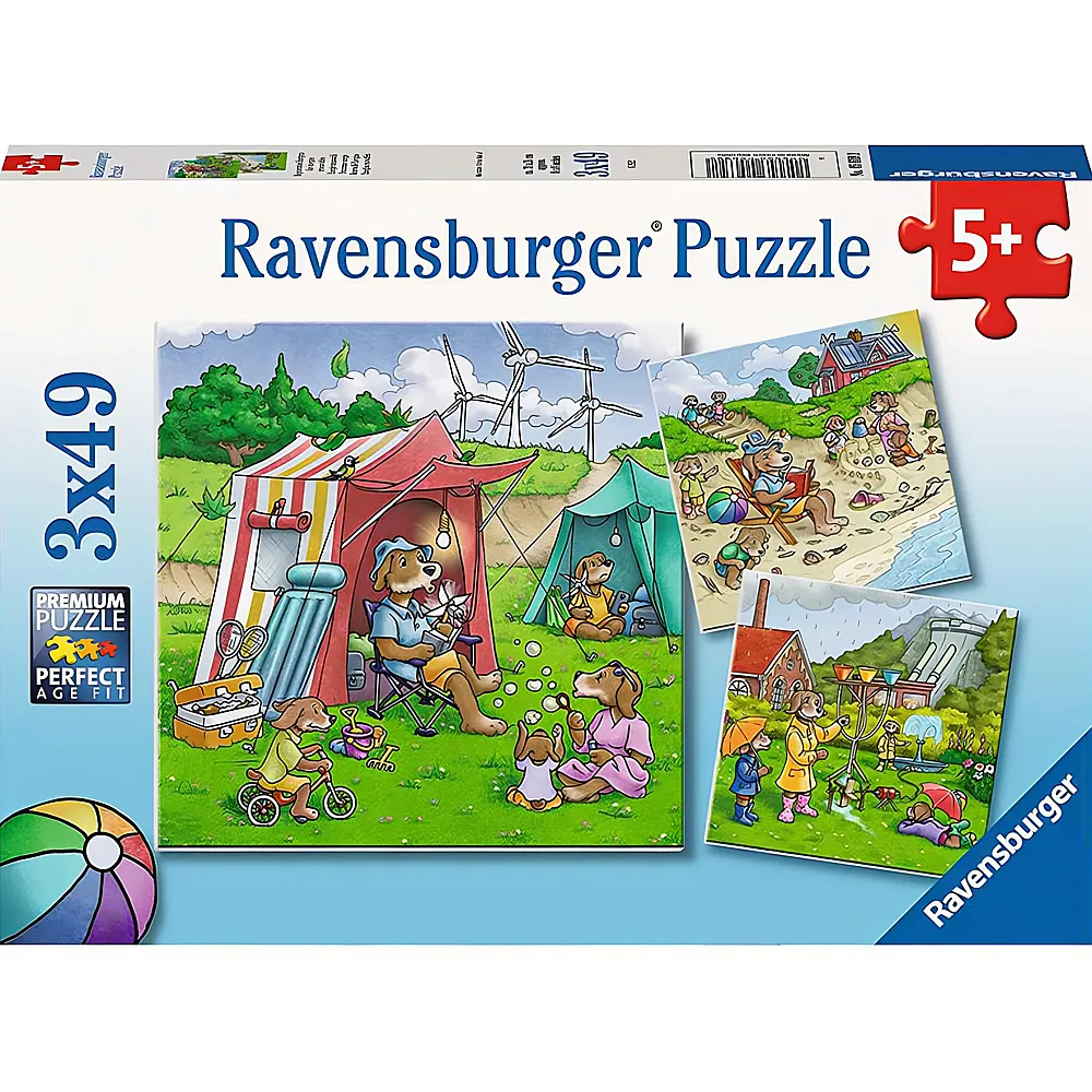 Ravensburger Puzzle Regenerative Energien 3x49