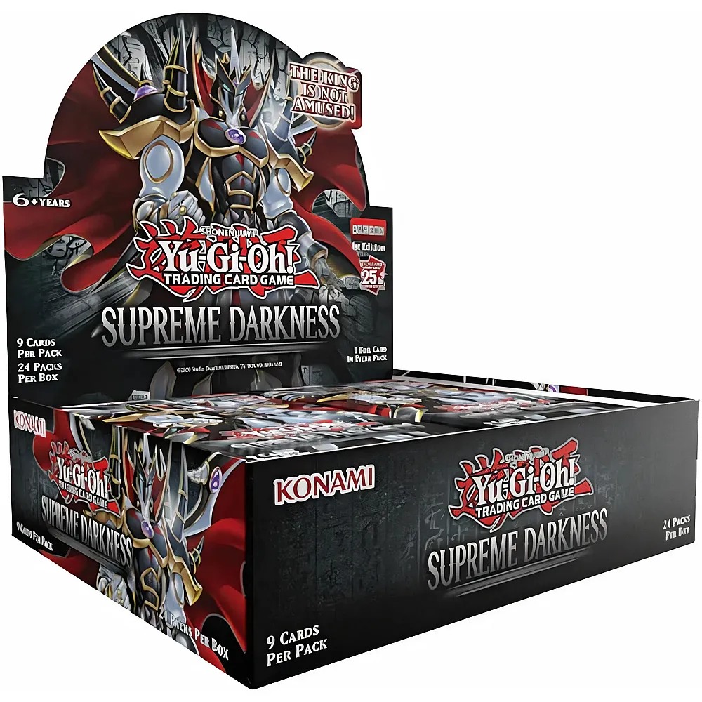 Konami Yu-Gi-Oh Supreme Darkness Booster Display - English