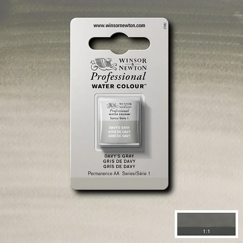 meinspielzeug - Winsor & Newton W&n Prof. Water Colour 1/2 Npfchen Davy's Grau