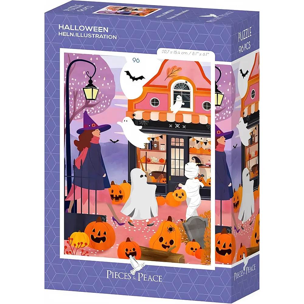 Pieces & Peace Mini Puzzle - Halloween - 96 Teile