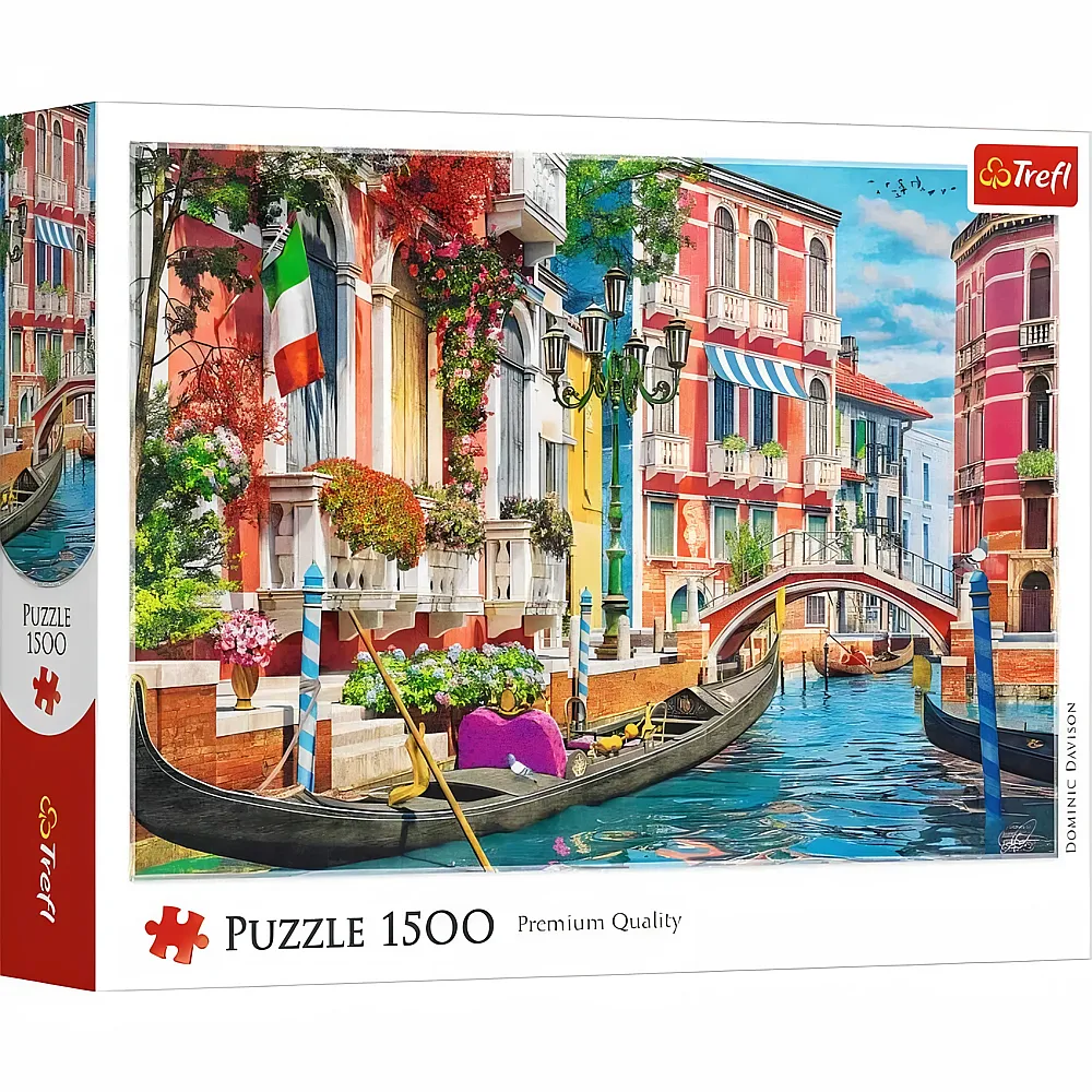 Trefl Puzzle Sommernachmittag in Venedig - 1500 Teile