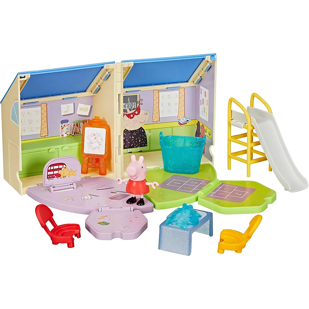 Hasbro Peppa Pig Peppas aufklappbare Spielgruppe Spielset