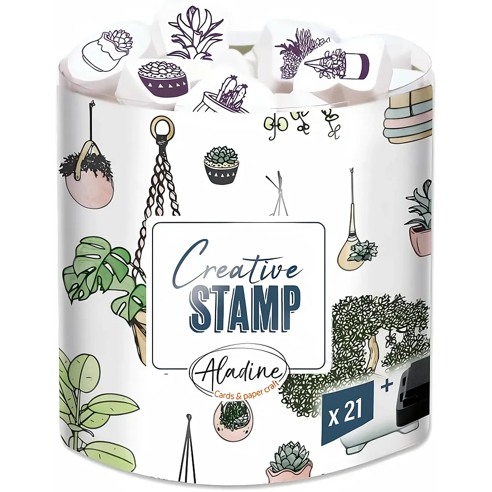 Aladine Creative Stamps Pflanzen - Suche