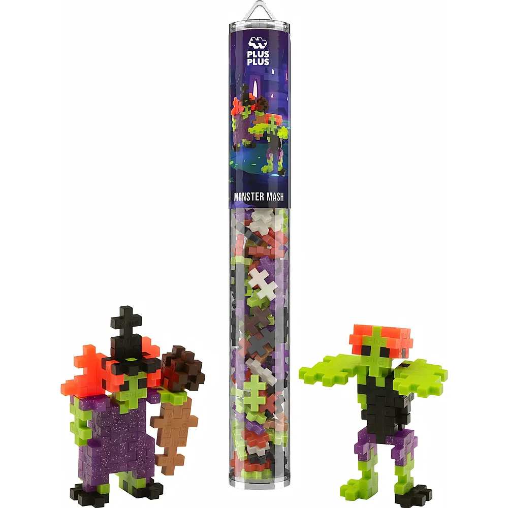 Plus-Plus 100 Kreativ Bausteine Monster-Mischung