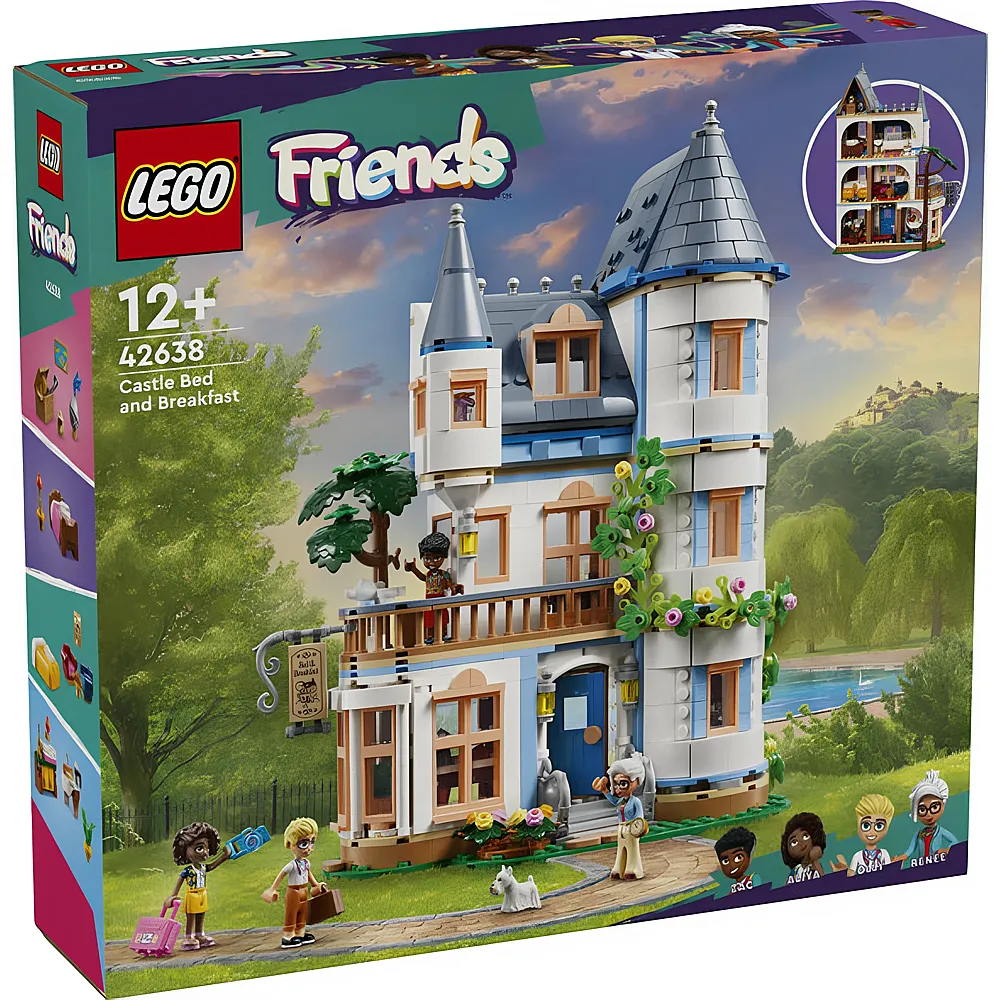 LEGO Friends Burg mit Ferienunterkunft 42638