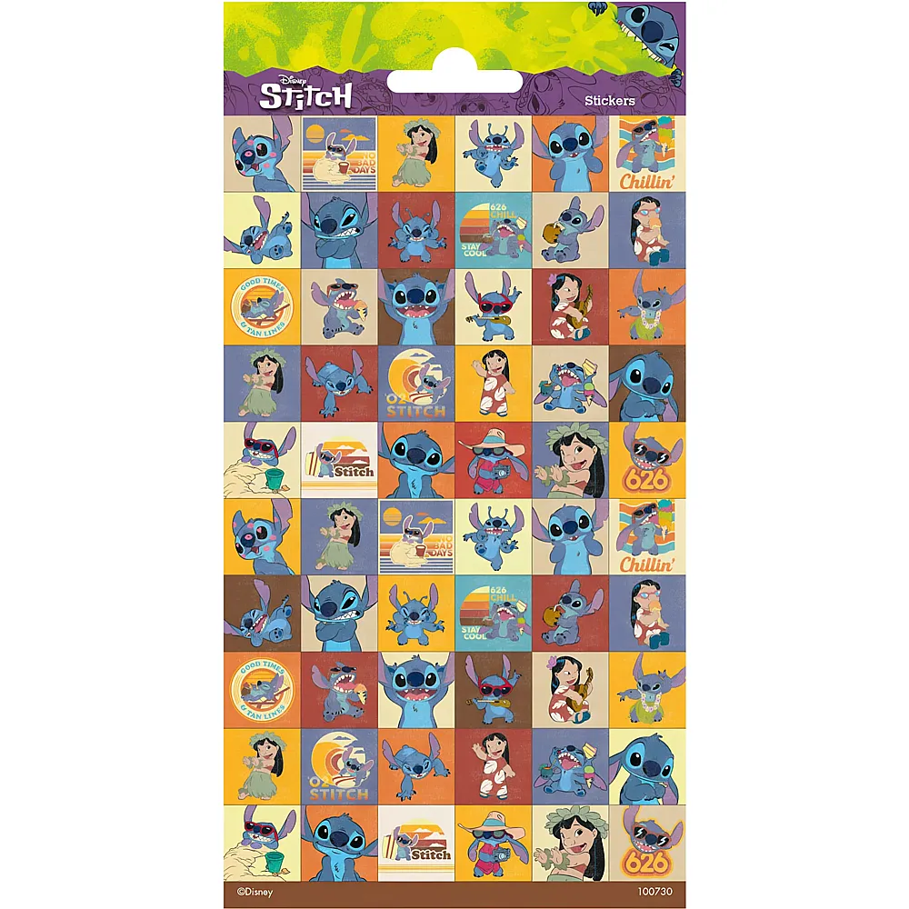 Totum Stickers Lilo & Stitch Aufkleberbogen Disney Stitch | Tattoos & Stickers