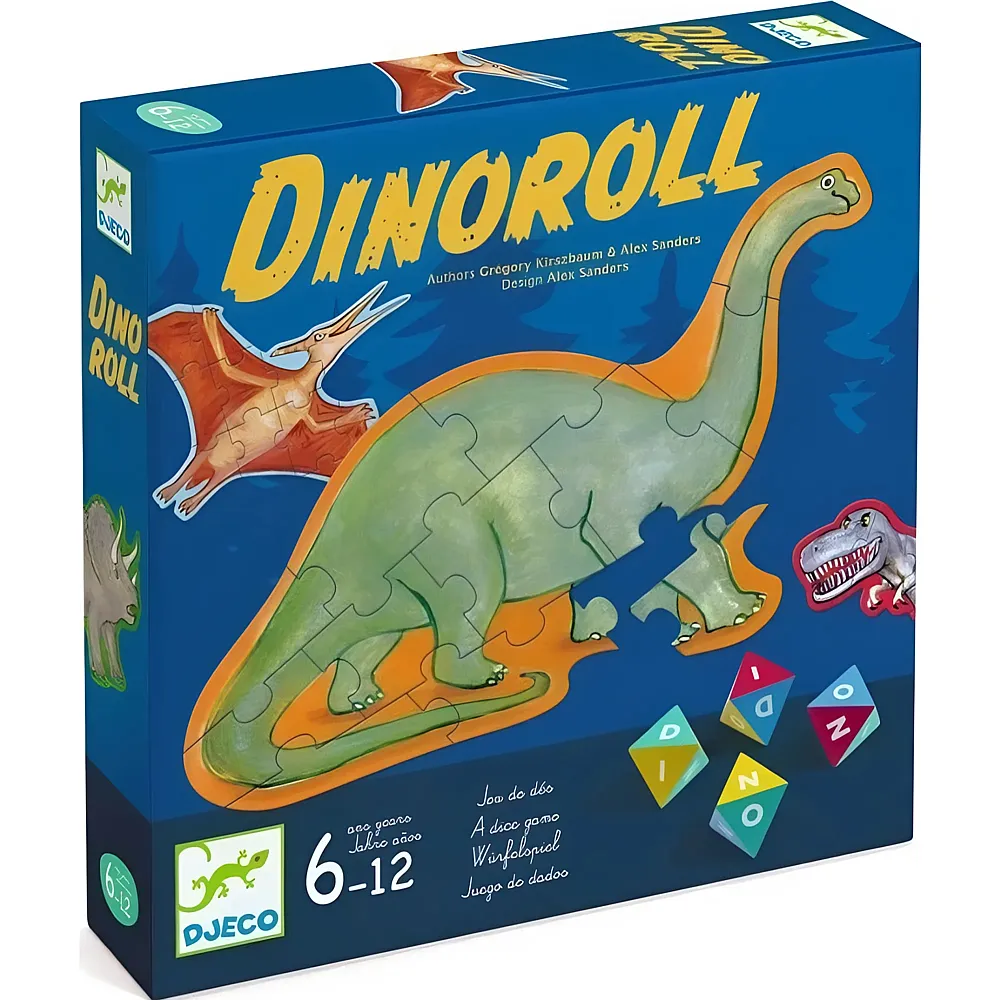 Djeco Spiele Dinoroll