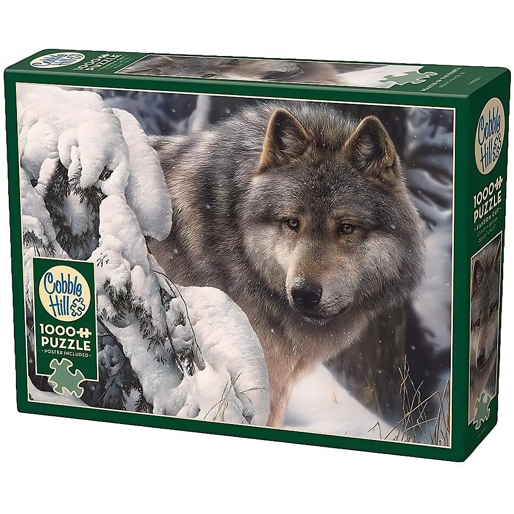 Cobble Hill Puzzle Wolf im hohen Norden - 1000 Teile