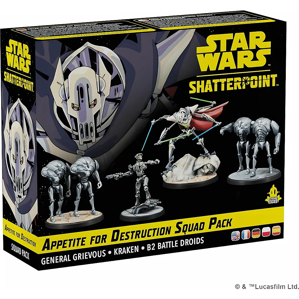 Atomic Mass Games Star Wars SW Shatterpoint Soif DE Destruction Set mult