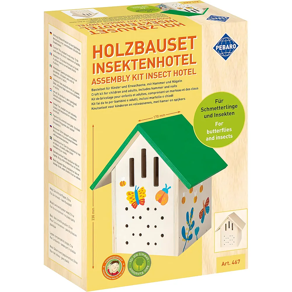 Pebaro Holzbauset Insektenhotel