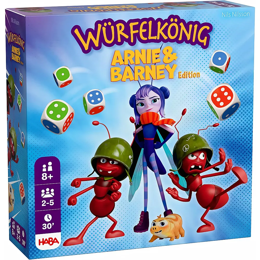 HABA Spiele W�rfelk�nig Arnie & Barnie Edition - Deutsch