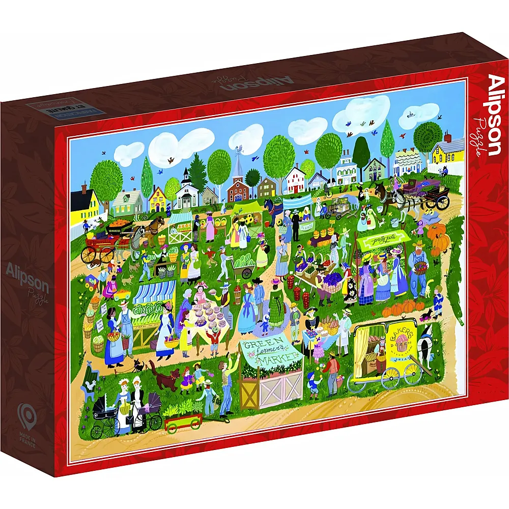 Alipson Puzzle Bauernmarkt - 1000 Teile
