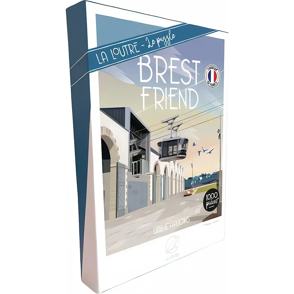 La Loutre Puzzle Brest Friend, Les Capucins - 1000 Teile