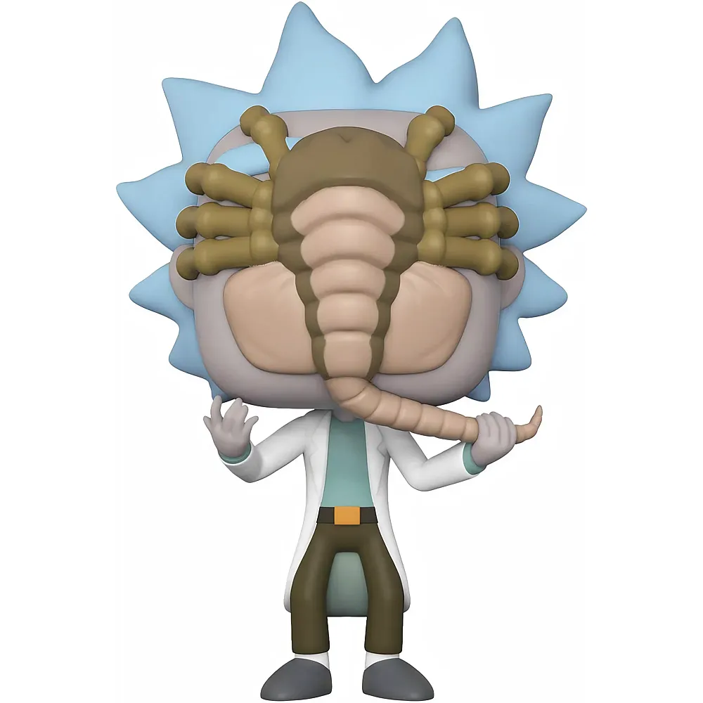 FUNKO and Morty-Rick Facehuggher Figur, Mehrfarbig