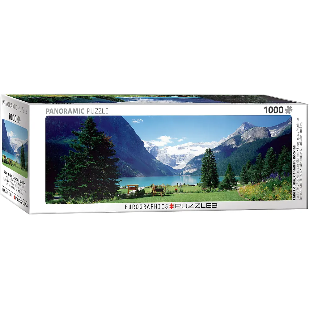 Eurographics Puzzle Lake Louise, Canadian Rockies 1000Teile