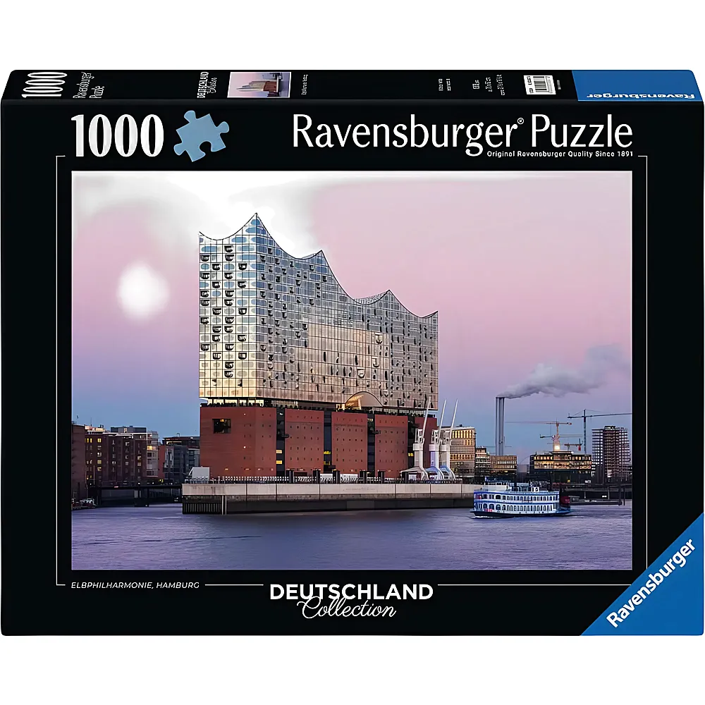 Ravensburger Puzzle Elbphilharmonie Hamburg - 1000 Teile