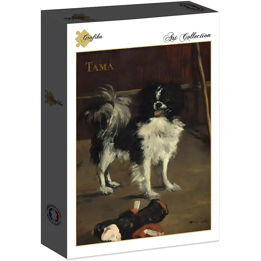 Grafika Puzzle Art Collection Edouard Manet: Tama: The Japanese Dog, 1875 2000Teile