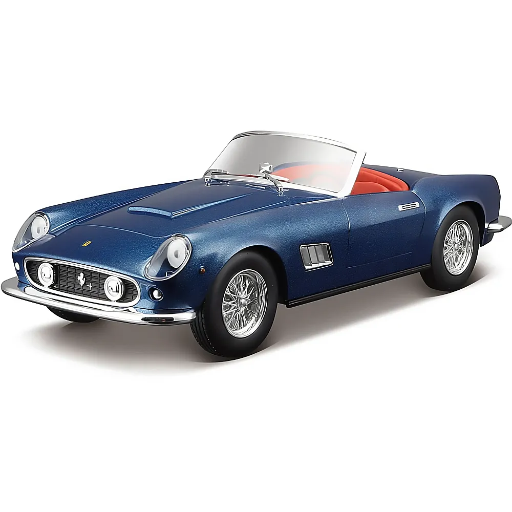 Bburago 1:24 Race & Play Ferrari 250 GT California Blau | Die-Cast Modelle