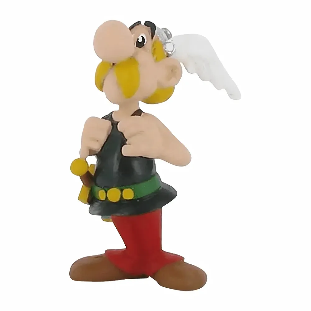 meinspielzeug - Plastoy Asterix Asterix stolz mit Hosentr�gern | Lizenzfiguren