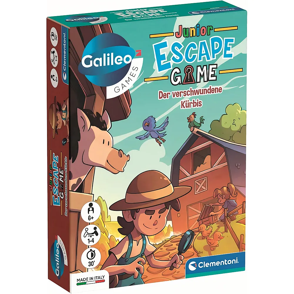 Clementoni Galileo Escape Junior - Der verschwundene K�rbis