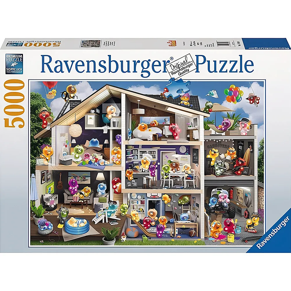 Ravensburger Puzzle Gelini Puppenhaus 5000Teile