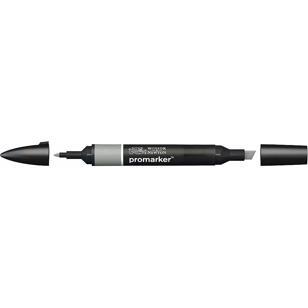 meinspielzeug - Winsor & Newton Promarker mit 2 Spitzen Eis Grau 4 | Farbe & Kreide