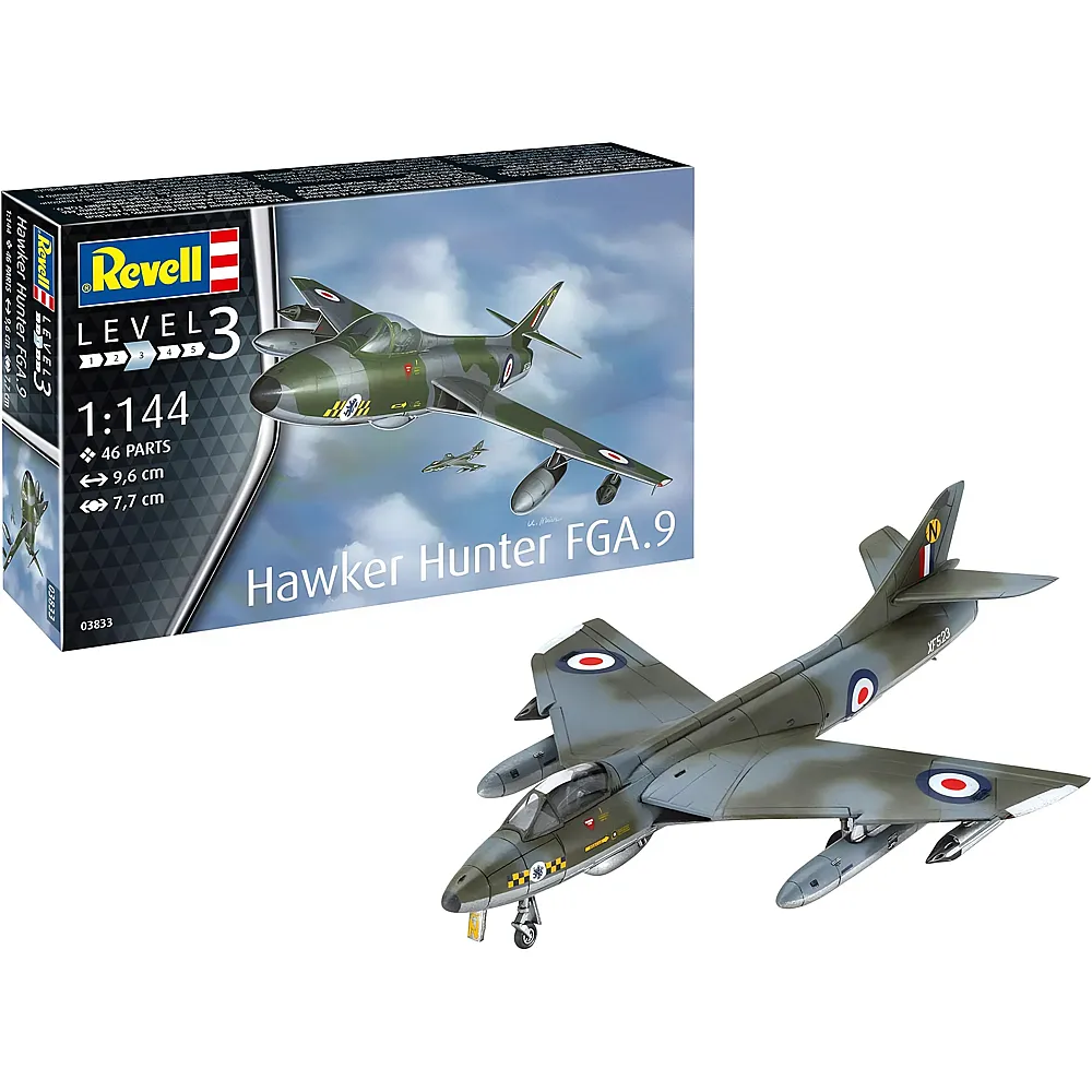 Revell Hawker Hunter FGA.9 - Suche