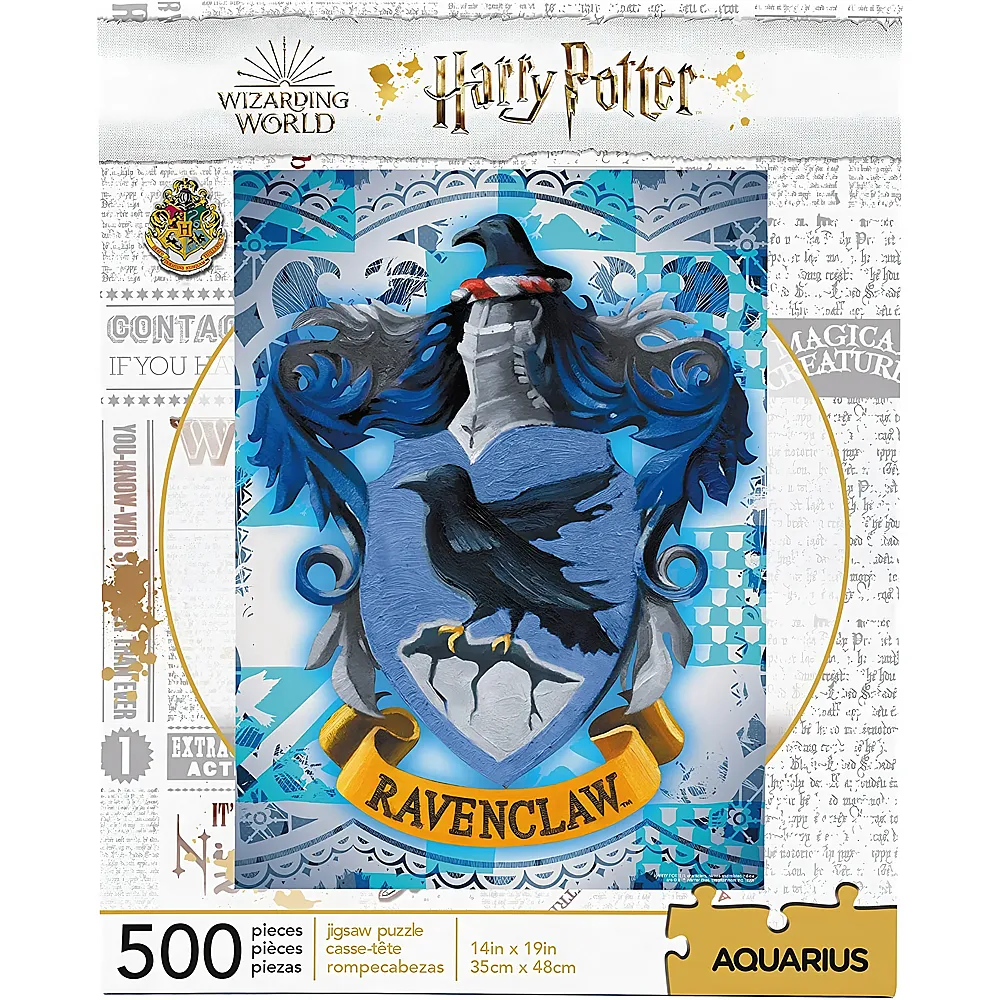 meinspielzeug - Aquarius Puzzle Harry Potter - Ravenclaw - 500 Teile | Puzzle 500 Teile