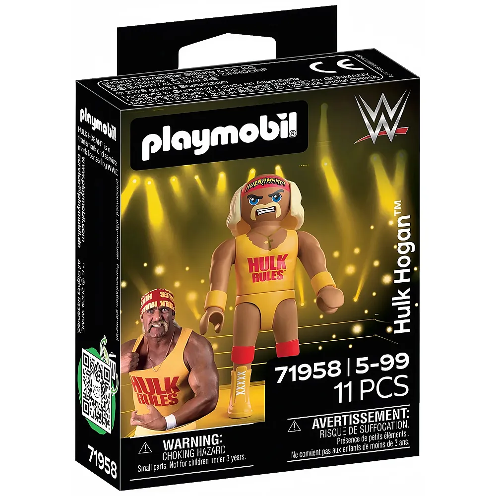 PLAYMOBIL WWE Hulk Hogan 71958