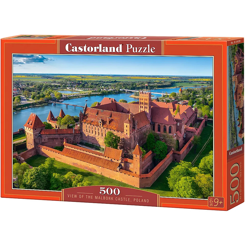 Castorland Puzzle Schloss Malbork, Polen - 500 Teile