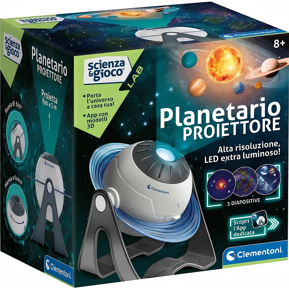 Clementoni scienza & gioco Planetario Proiettore - Italiano