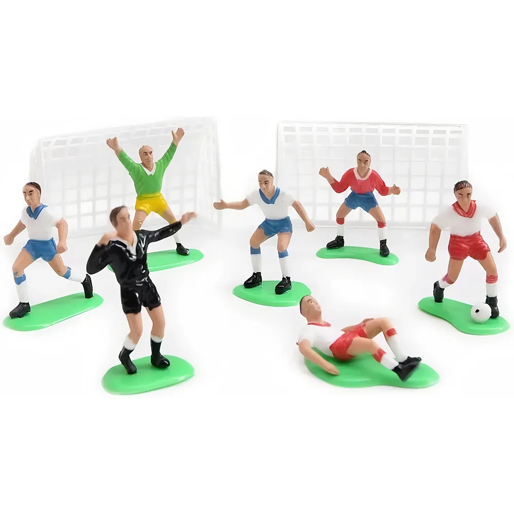 ScrapCooking Dekoaccessoires f�r Fussballtorten - 9 Teile