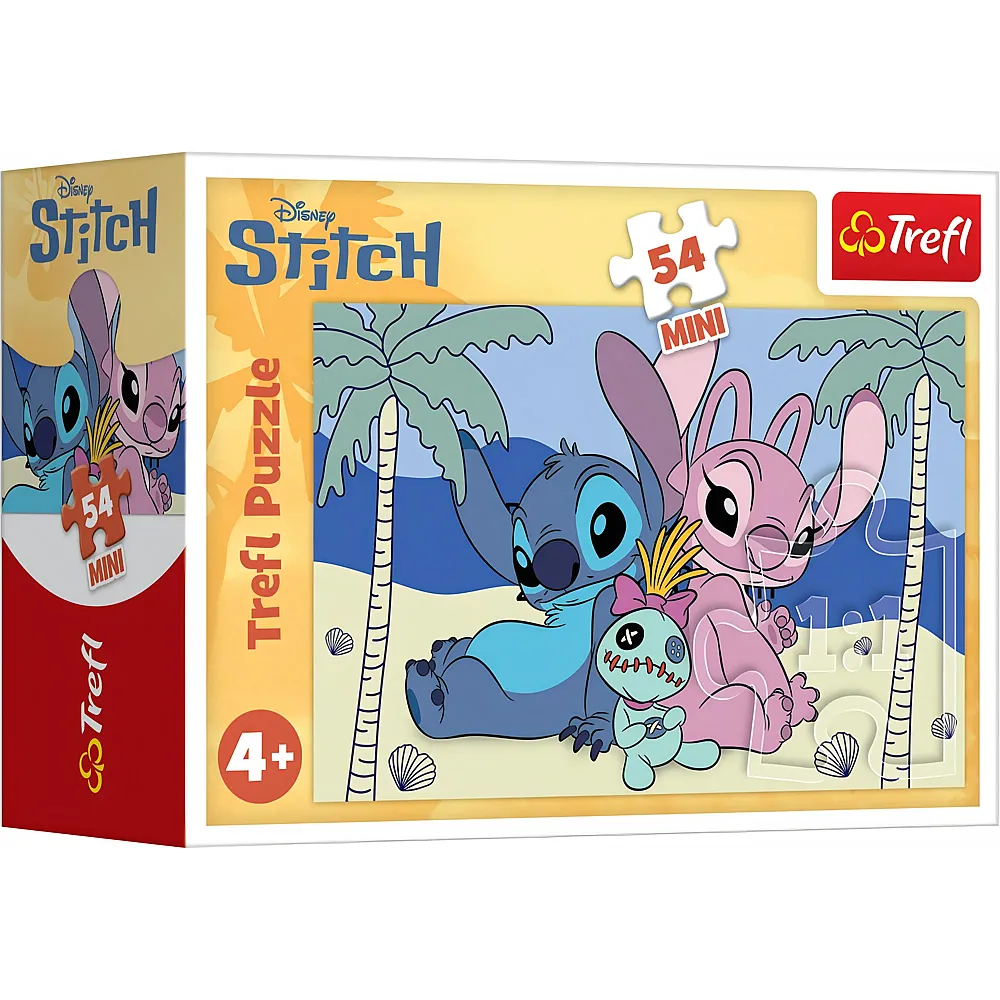 Trefl Puzzle Lilo & Stitch Stitch und seine Welt - 54 Teile