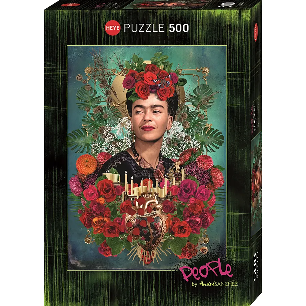meinspielzeug - Heye Puzzle Frida II 500 Teile | Puzzle 500 Teile