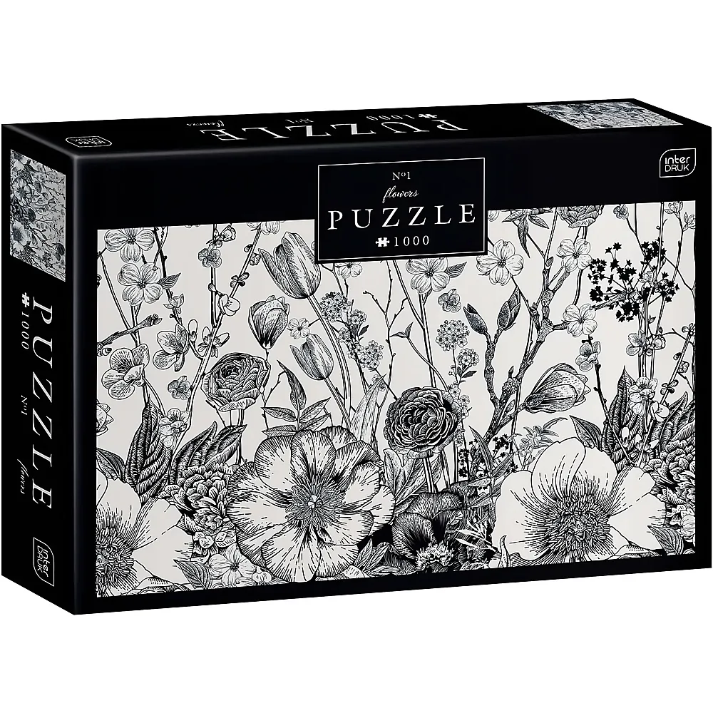 Interdruk Puzzle Flowers Nr. 1 - 1000 Teile