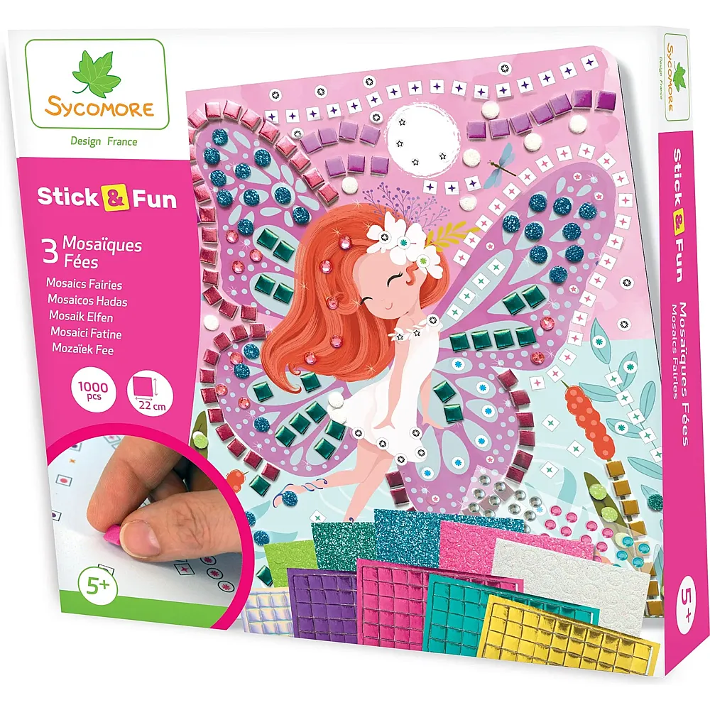 Sycomore Stick'n Fun PM Mosaiques Fees fr-de-it