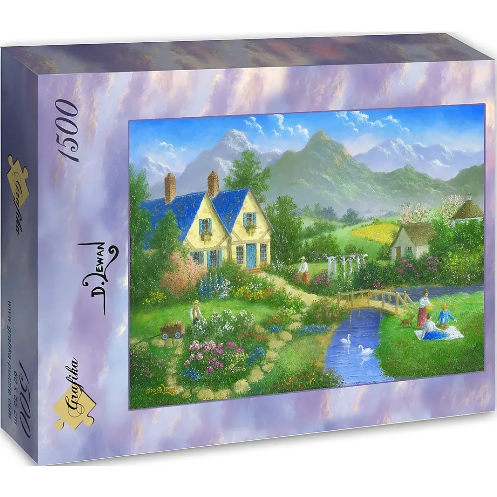 Grafika Puzzle Art Collection Dennis Lewan: Having a Nice Day - 1500 Teile