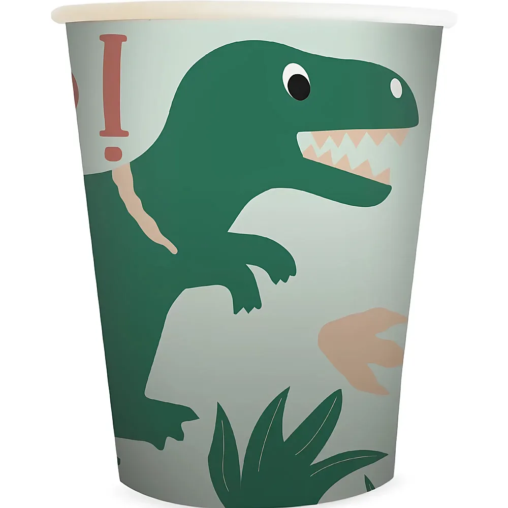 ScrapCooking Dino-Becher - 8 Teile