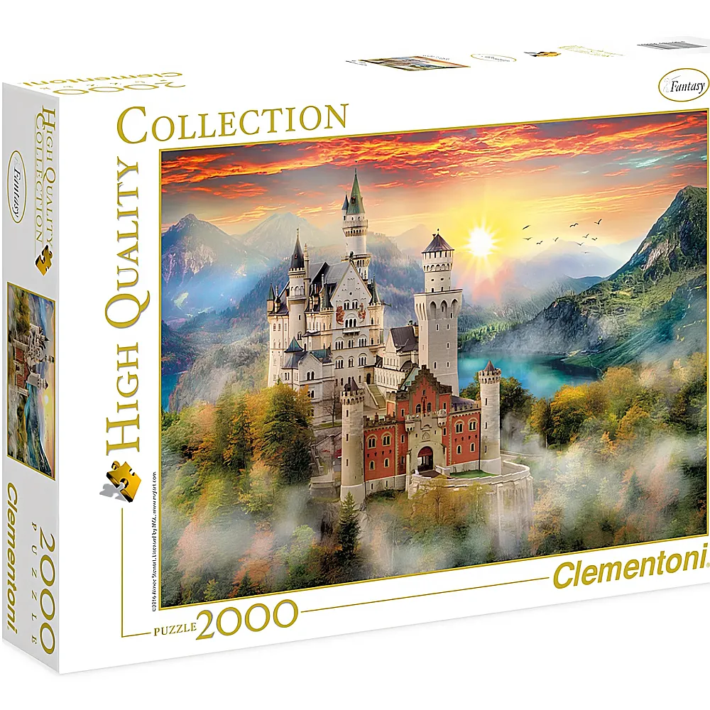 Clementoni Puzzle High Quality Collection Schloss Neuschwanstein