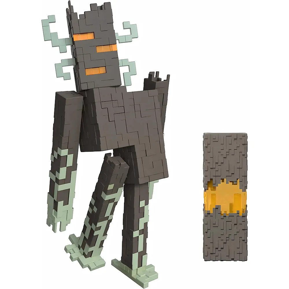 Mattel Minecraft Der Knarz mit interaktiven Lichtern - 20 cm