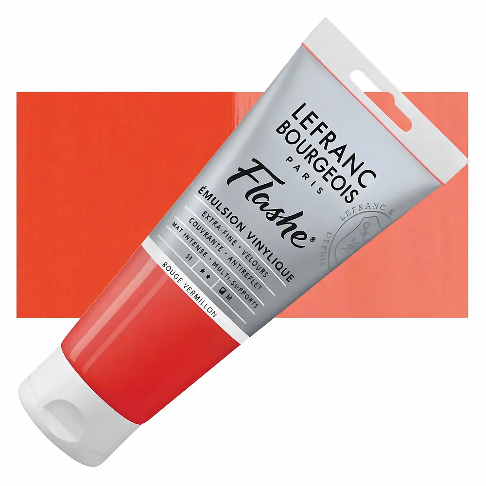 Lefranc Bourgeois Lfb Flashe Acryl 80ml Tube Zinnoberrot - Suche