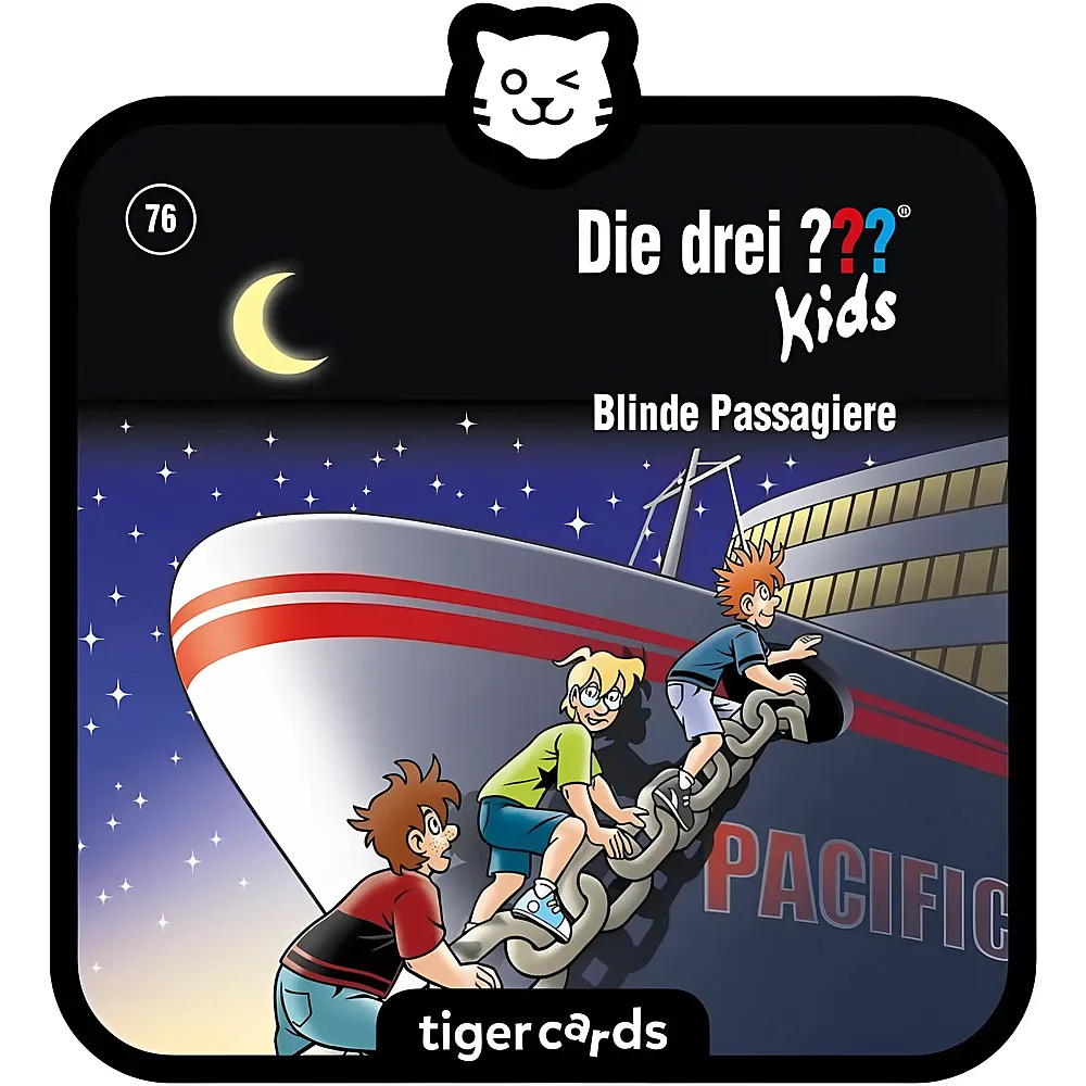 Tigermedia Die drei  Kids 76 Blinde Passagiere DE