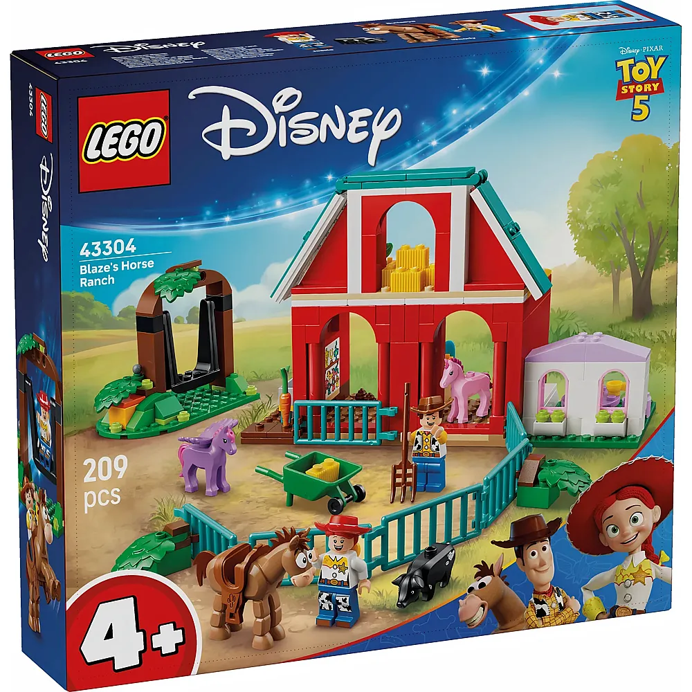 LEGO Disney Toy Story Blazes Pferderanch 43304