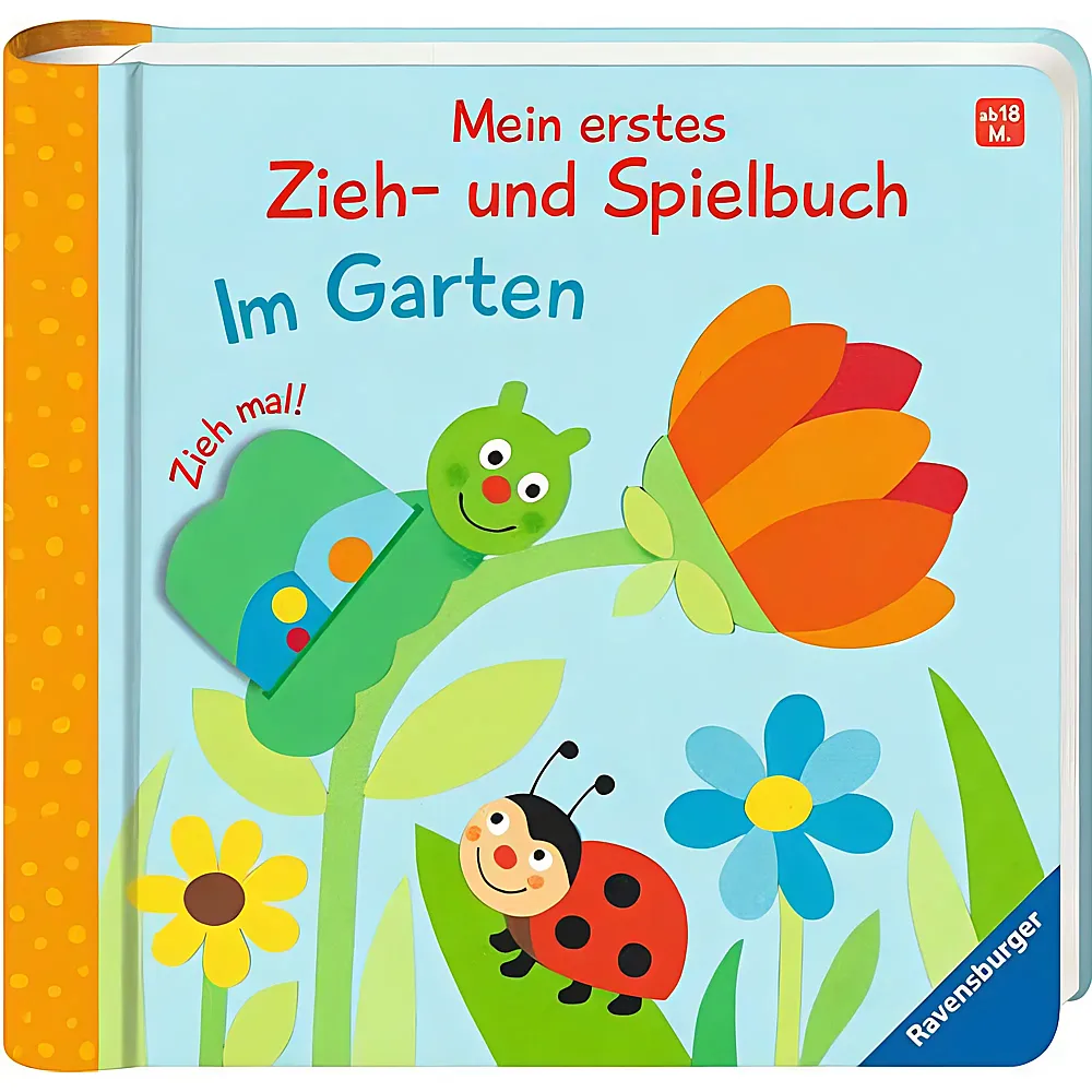 Ravensburger Mein erstes Zieh- und Spielbuch: Im Garten