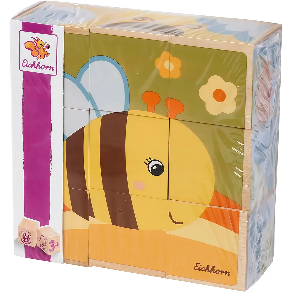 Eichhorn Puzzle Bilderw�rfel 9Teile