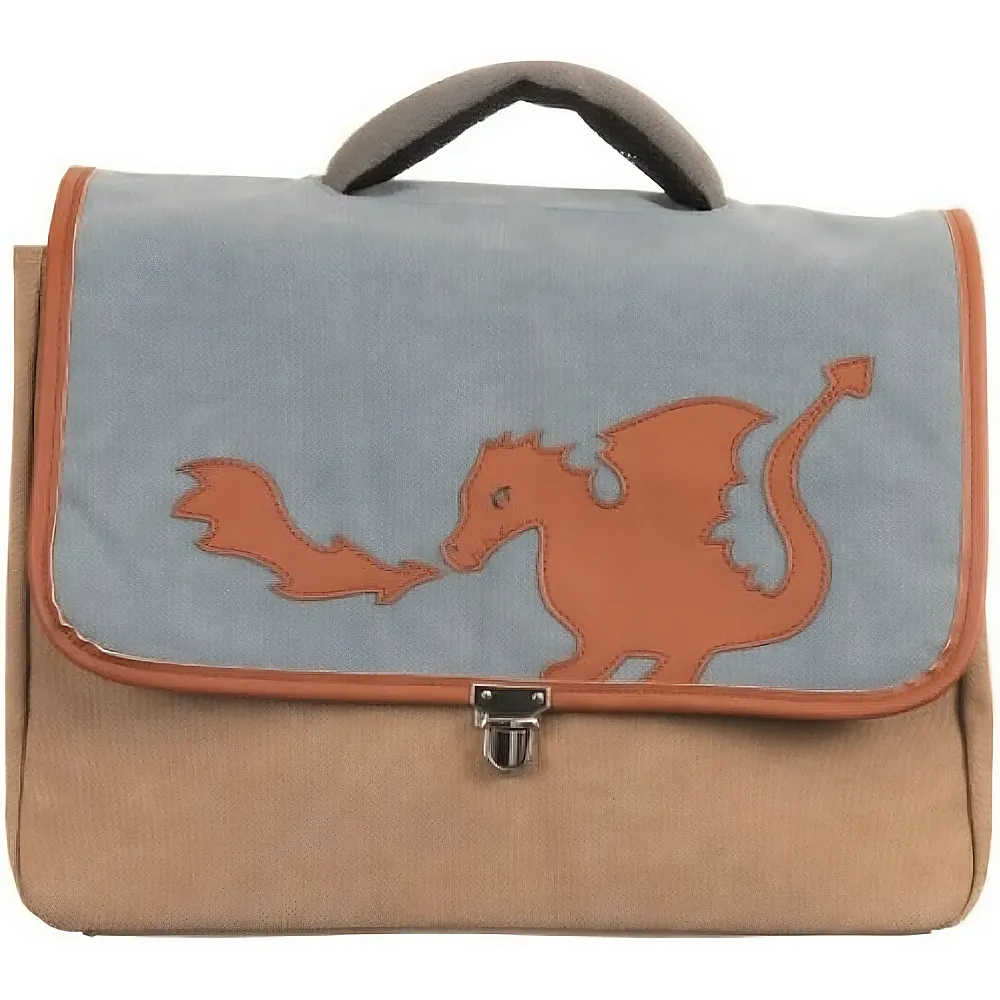 Egmont Schulranzen Drachen Beige