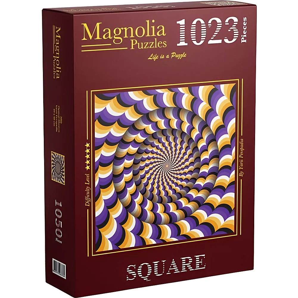 Magnolia Puzzle Optical Illusion - 1023 Teile