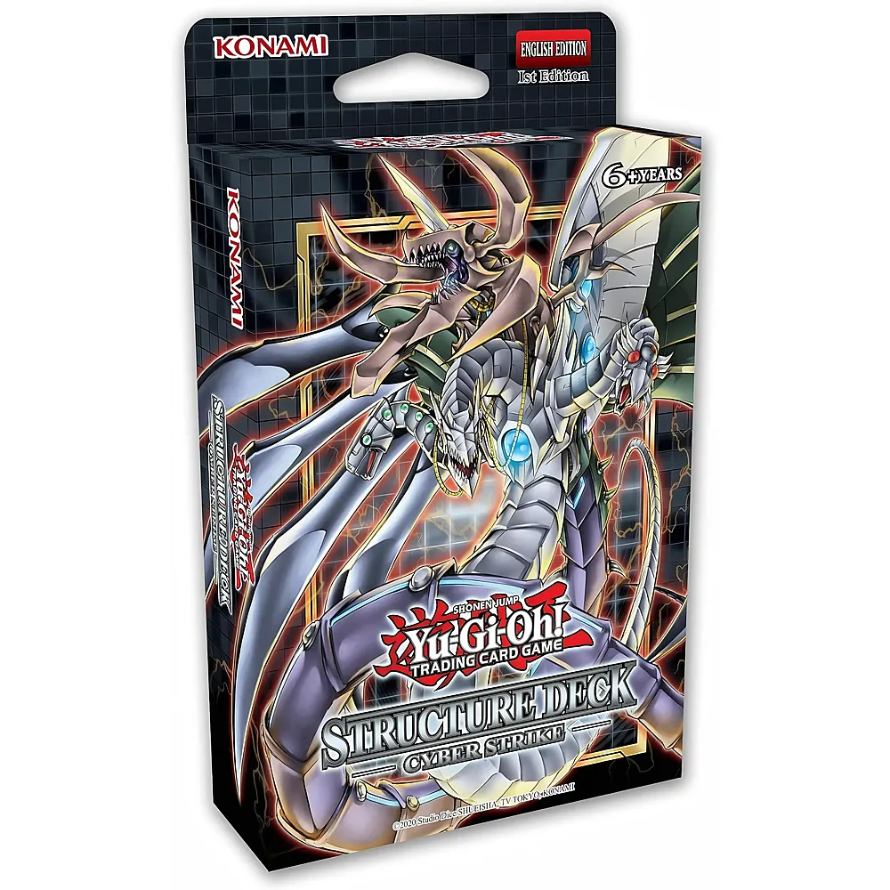 meinspielzeug - Konami Yu-Gi-Oh Structure Deck: Cyber Strike Unlimited Reprint - English | Sammelkarten