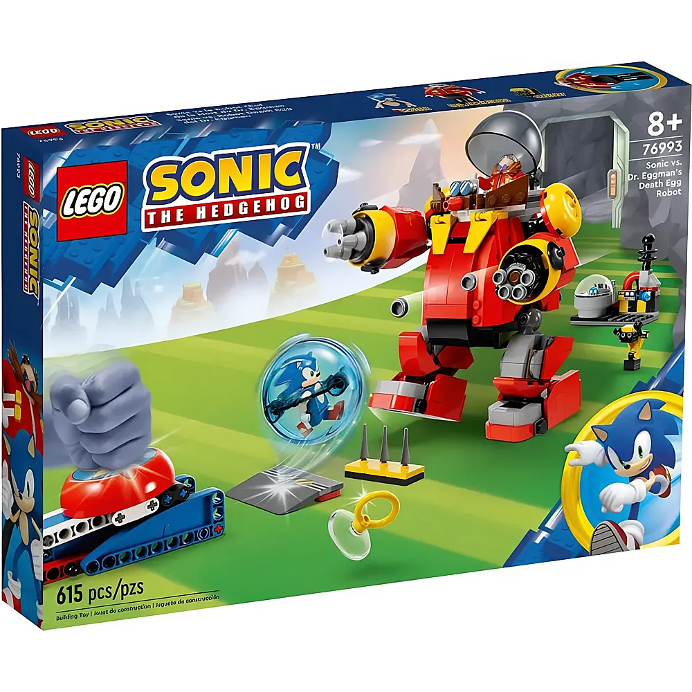LEGO Sonic vs. Dr. Eggmans Death Egg Robot 76993